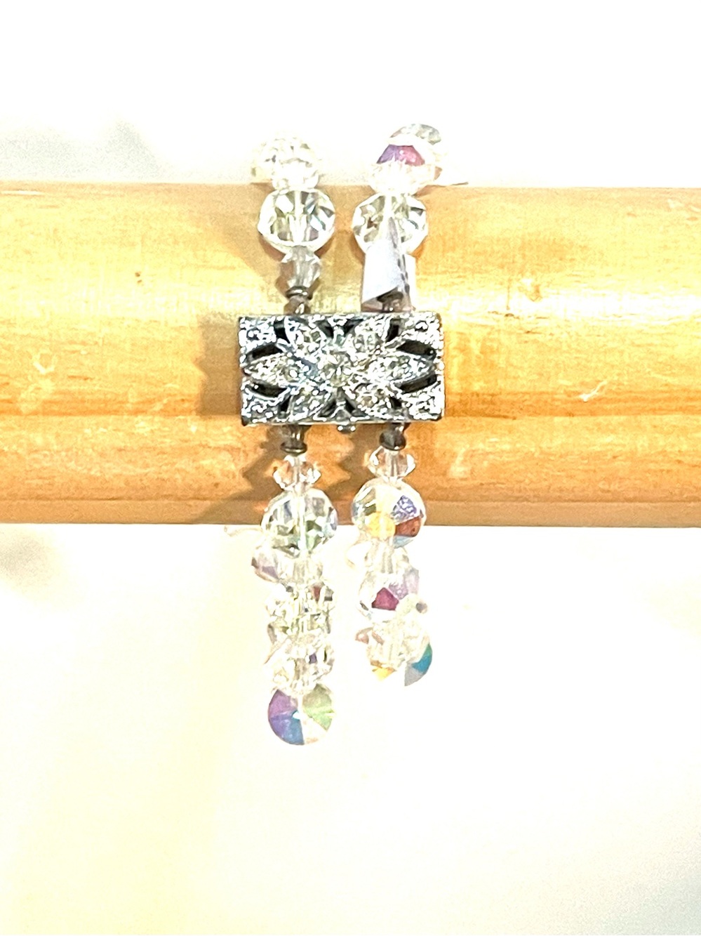 Vintage Double Crystal Bracelet